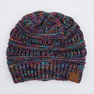 C.C Cable Knit Beanie: Stylish Chunky Hat Gift