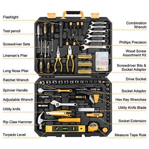 DEKOPRO 208-Piece Tool Set: Ultimate Gift for DIYers