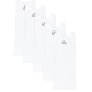 Hanes Boys’ EcoSmart Cotton Tank Undershirt Multi-Pack