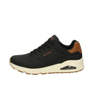Skechers Men’s Uno-Suited On Air Sneaker – Black