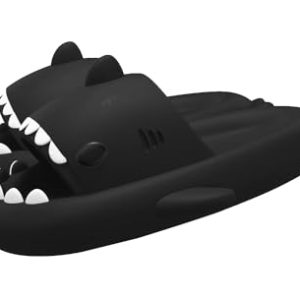 Shark Slides: Unisex Non-Slip Cloud Pillow Shower Shoes