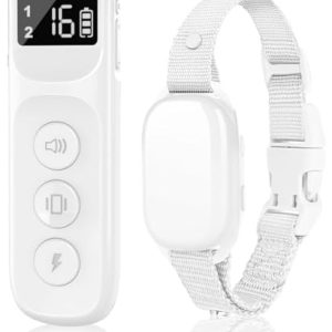 Humane Dog Bark Collar - Remote Control Training for All Breeds