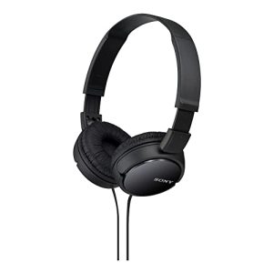 Sony ZX Series Wired On-Ear Headphones – Black MDR-ZX110