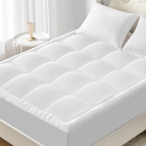 YUGYVOB Queen Mattress Topper – Cooling & Extra Thick