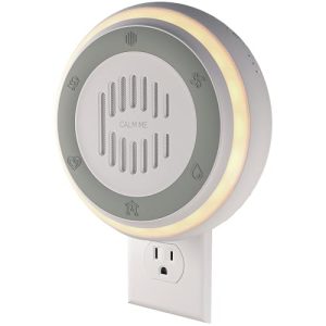 Wall Plug White Noise Machine w/ Nightlight