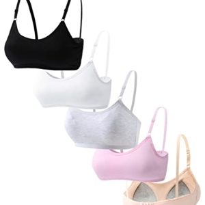 Herepai Big Girls’ Adjustable Cotton Training Bra