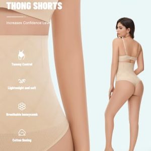 High-Waisted Thong Shapewear: Tummy Control & Seamless