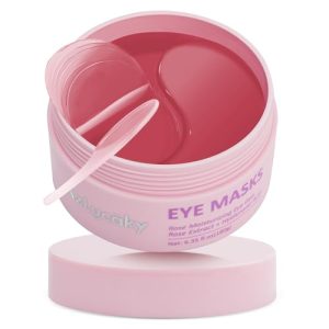 Rose Hydrogel Eye Patches for Puffy Eyes & Dark Circles