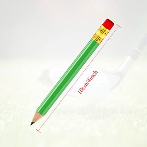 Outus 72 Green Golf Pencils – Bulk Pre-Sharpened #2 HB