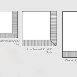 IHR Sunflowers Lunch Napkins – 3-Ply, 6.5×6.5 In