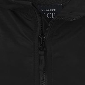 The Children’s Place Baby Boys’ Black Windbreaker Jacket