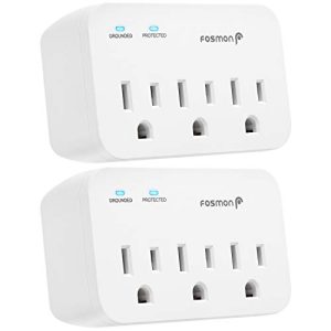 Fosmon Refrigerator Surge Protector 2-Pack - 1200J