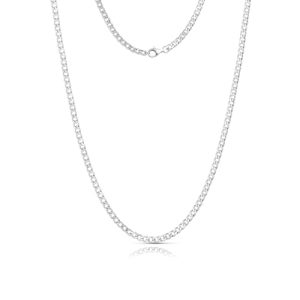 LUCKY2+7 Men’s Silver Cuban Link Chain – Stainless Steel