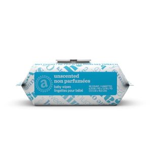 Amazon Elements Baby Wipes – Unscented, 810 Count