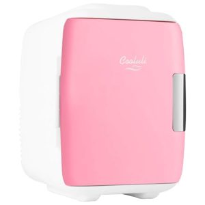 Cooluli 4L/6 Can Portable Cooler & Warmer - Pink