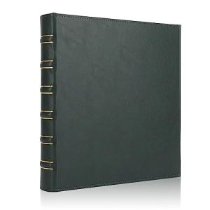 Vintage Leather 1-Inch 3-Ring Binder - Professional Hardback