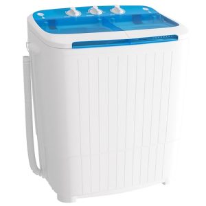 Superday 16lb Mini Twin Tub Washer Dryer – Blue