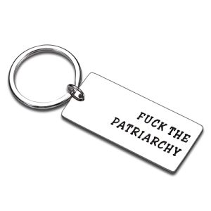 F*ck The Patriarchy Keychain - Empowering Activist Gift