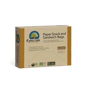 If You Care Natural Sandwich Bags - Eco-Friendly, 48 Count