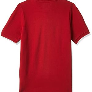 Baby & Toddler Pique Uniform Polo – Classic Red (Size 5T)