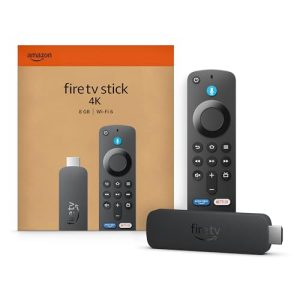 Amazon Fire TV Stick 4K Max: AI Search & Wi-Fi 6 Streaming
