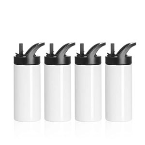 PYD Life 4-Pack 16oz Sublimation Kids Water Bottle Blanks