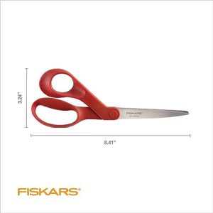 Fiskars 8″ Left-Handed All-Purpose Scissors