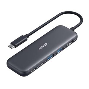 Anker 5-in-1 USB C Hub: 4K HDMI, USB-A & USB-C Ports