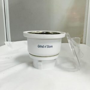 Preethi 0.4L Grind n’ Store Chutney Jar – Blue Leaf