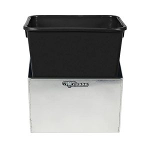 Pit Posse Garage Trash Can Holder Organizer – Aluminum