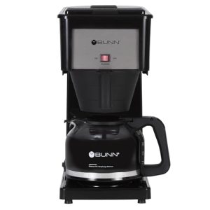 BUNN GRB Velocity Brew – 10-Cup Home Coffee Brewer, Black