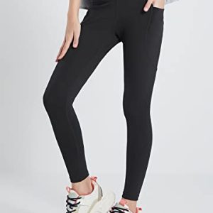 Girls’ Athletic Leggings with Pocket – Dance & Yoga
