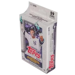 Topps 2025 Series 1 Baseball Hanger Box | 59 Cards