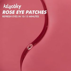 Rose Hydrogel Eye Patches for Puffy Eyes & Dark Circles