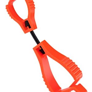 Glove Guard Clip – Blaze Orange, Large