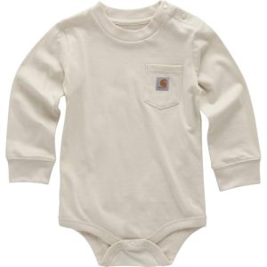 Carhartt Unisex LS Bodysuit - Turtledove 3M