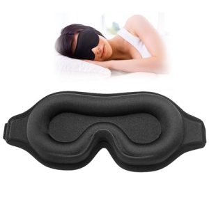 3D Contoured Sleep Mask - Side Sleeper & Lashes