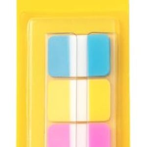 Post-it Tabs 1-inch Solid Colors - 88 Tabs w/Dispenser