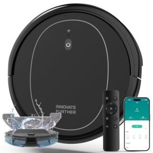Robot Vacuum & Mop: 4000Pa Suction, Smart Home Cleaner