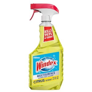 Windex Disinfectant Multipurpose Cleaner, Citrus, 23oz