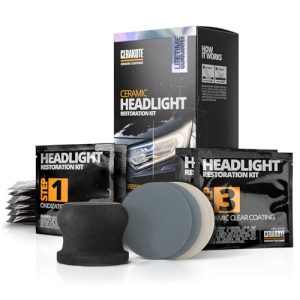 CERAKOTE Ceramic Headlight Restoration Kit – No Tools