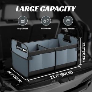 Sposuit Collapsible Car Trunk Organizer – 70L