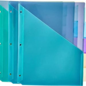 Amazon Basics 3-Ring Binder Tab Dividers – 15 Count