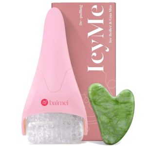 BAIMEI IcyMe Ice Roller & Gua Sha Set – Face & Migraine Relief