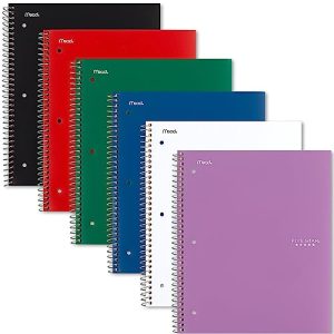 Five Star 5-Subject Notebook + Study App (Assorted)