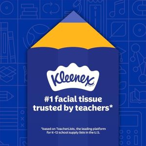 Kleenex Ultra Soft Facial Tissues – 3 Flat Boxes, 3-Ply