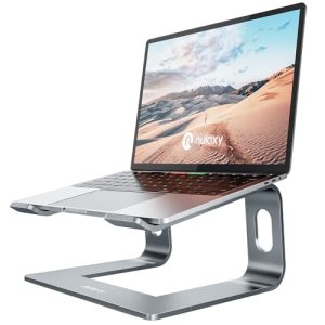 Nulaxy C3 Aluminum Detachable Laptop Stand (Gray)