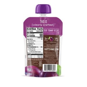 Happy Baby Organic Prune Baby Food Pouch – Stage 1