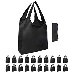Aricsen 20-Pack Reusable Folding Grocery Bags - Durable
