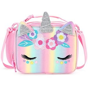 Mibasies Unicorn Lunch Bag - Bottle Holder & Strap